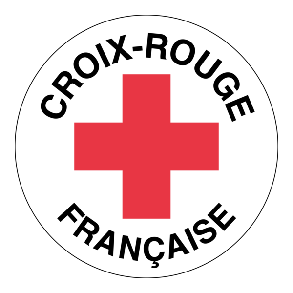 Logo Croix-Rouge française, partenaire solidaire